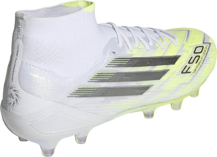 adidas adidas F50 SPARKFUSION ELITE FG-AG Fu&szlig;ballschuhe Damen - ftwr white-iron met-hires yellow - 3 | SportScheck