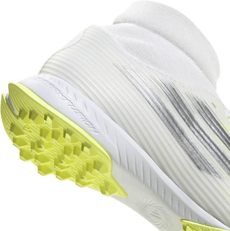 adidas adidas F50 SPARKFUSION LEAGUE TF Fu&szlig;ballschuhe Damen - ftwr white-iron met-hires yellow - 4 | SportScheck