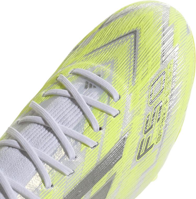 adidas adidas F50 SPARKFUSION ELITE FG-AG Fu&szlig;ballschuhe Damen - ftwr white-iron met-hires yellow - 4 | SportScheck