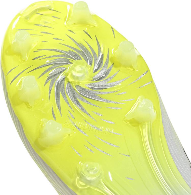 adidas adidas F50 SPARKFUSION LEAGUE FG-AG Fu&szlig;ballschuhe Damen - ftwr white-iron met-hires yellow - 5 | SportScheck