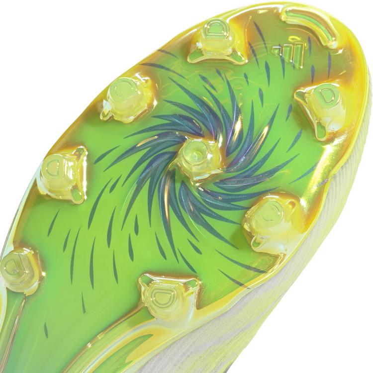 adidas adidas F50 SPARKFUSION ELITE FG-AG Fu&szlig;ballschuhe Damen - ftwr white-iron met-hires yellow - 5 | SportScheck