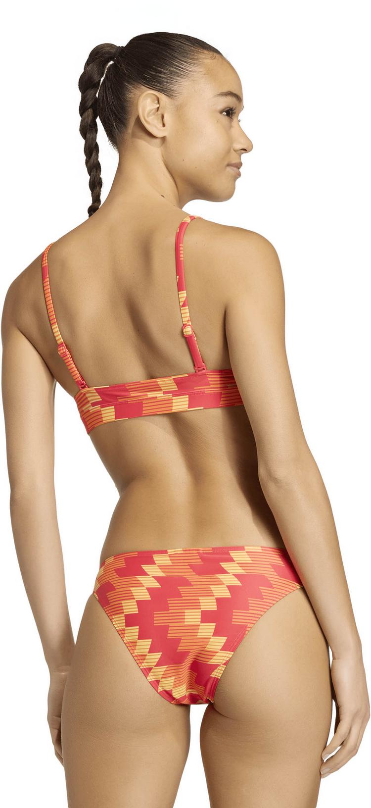 adidas adidas FB AOP TRI BK S Bikini Set Damen - lucred - 1 | SportScheck