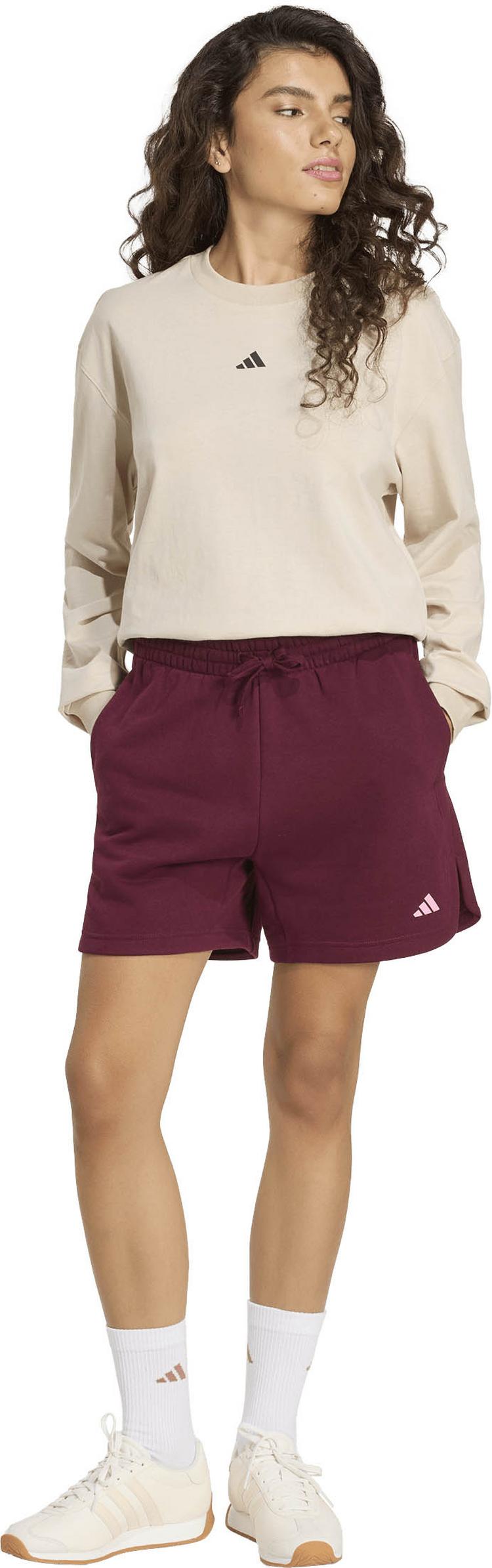 adidas adidas Studio Pack Shorts Damen - maroon - 2 | SportScheck