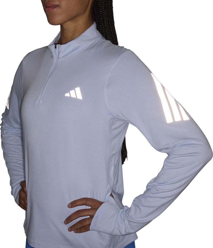 adidas adidas ADI365--- ZIP W Funktionsshirt Damen - crsk - 5 | SportScheck