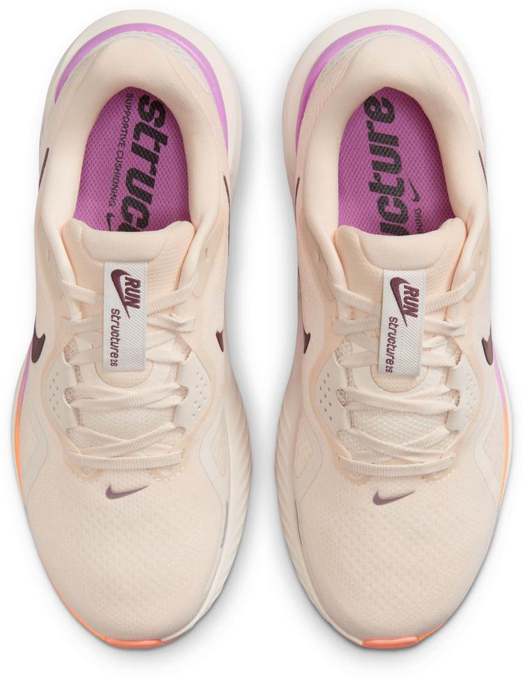 Nike Nike STRUCTURE 26 Laufschuhe Damen - chalk-tattoo-lt magenta-orange puls - 0 | SportScheck