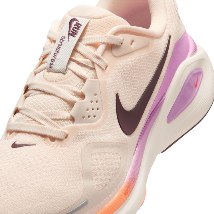 Nike Nike STRUCTURE 26 Laufschuhe Damen - chalk-tattoo-lt magenta-orange puls - 4 | SportScheck