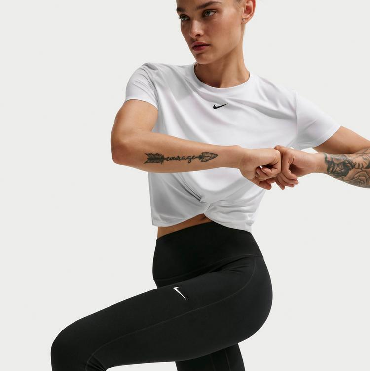 Nike Nike DRI-FIT ONE Tights Damen - black-white - 2 | SportScheck