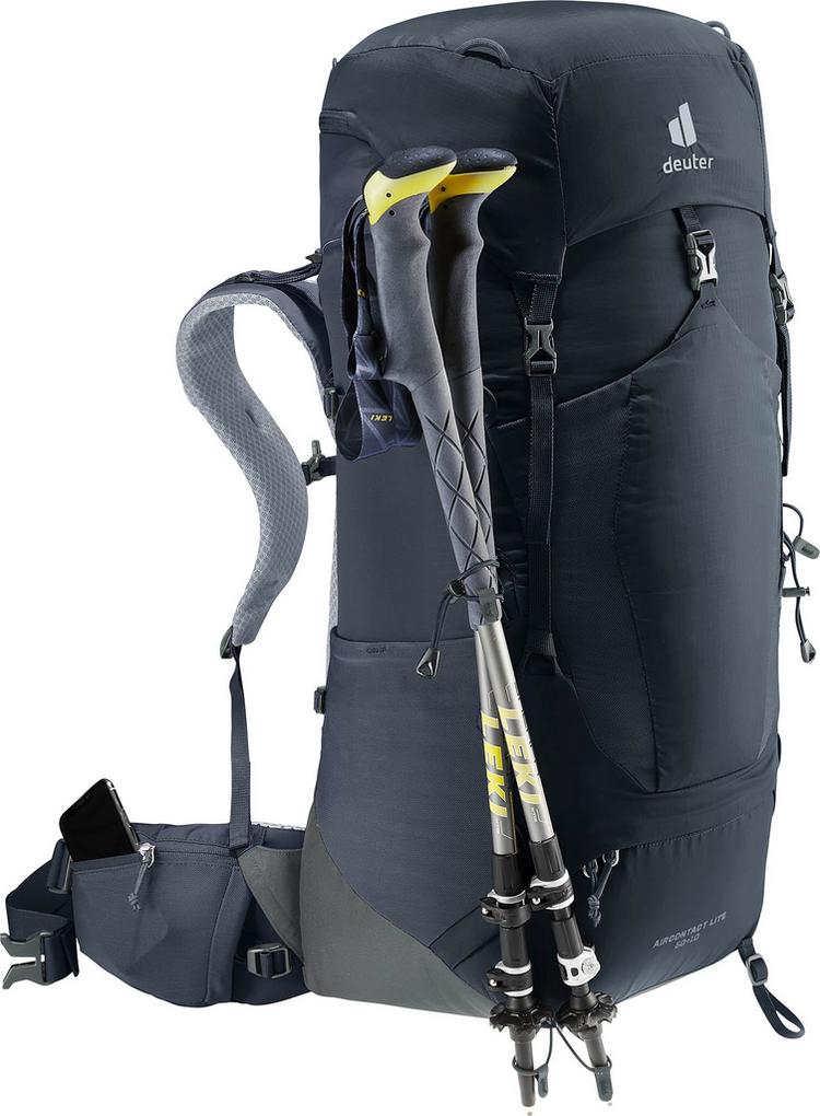 Deuter Deuter Aircontact Lite 50 + 10 Trekkingrucksack Herren - black-graphite - 5 | SportScheck