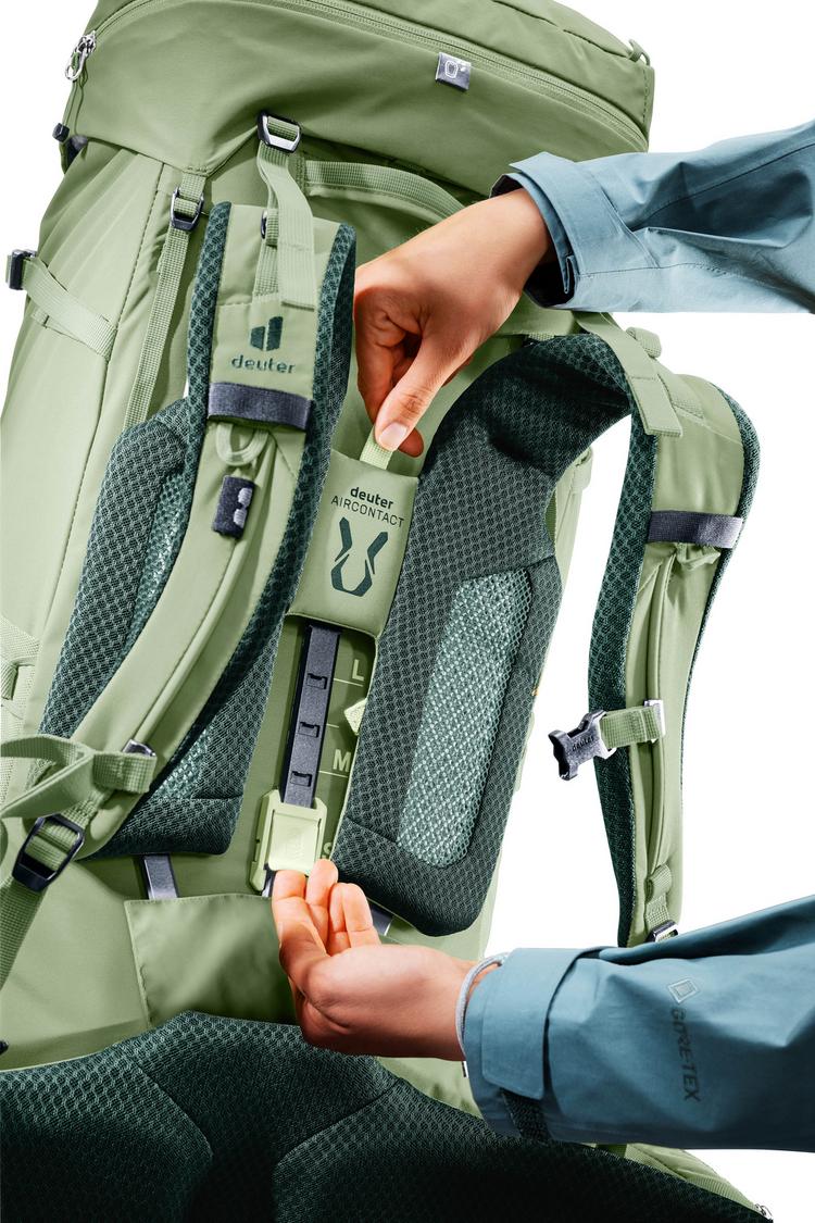 Deuter Deuter Aircontact Core 55+10 SL Trekkingrucksack Damen - grove-ivy - 7 | SportScheck
