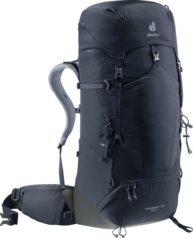 Deuter Deuter Aircontact Lite 50 + 10 Trekkingrucksack Herren - black-graphite - 9 | SportScheck