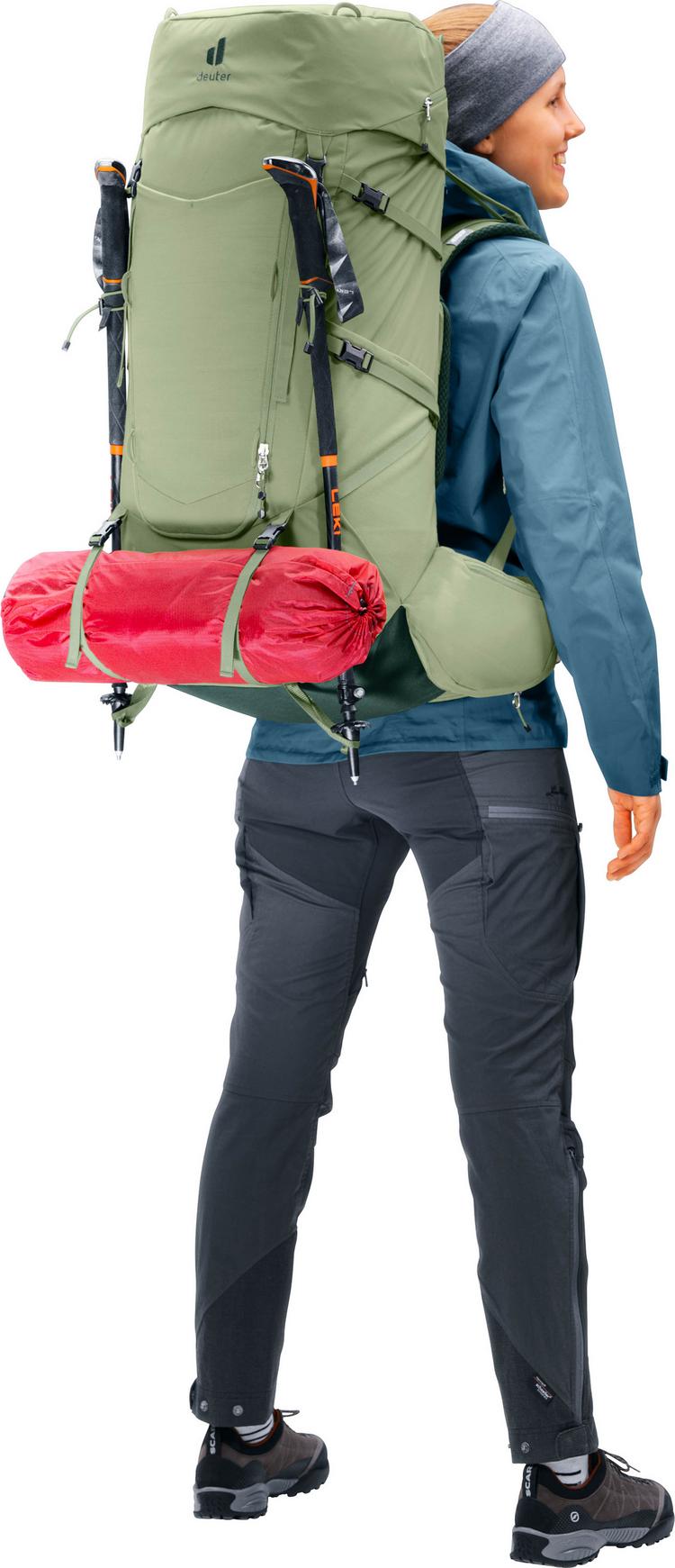 Deuter Deuter Aircontact Core 55+10 SL Trekkingrucksack Damen - grove-ivy - 1 | SportScheck