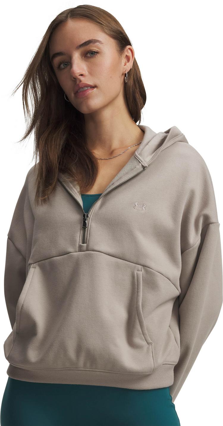 Under Armour Under Armour ICON Hoodie Damen - timberwolf taupe - 0 | SportScheck