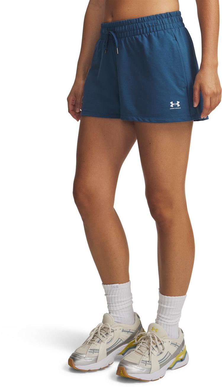 Under Armour Under Armour TERRY Funktionsshorts Damen - wham blue - 0 | SportScheck