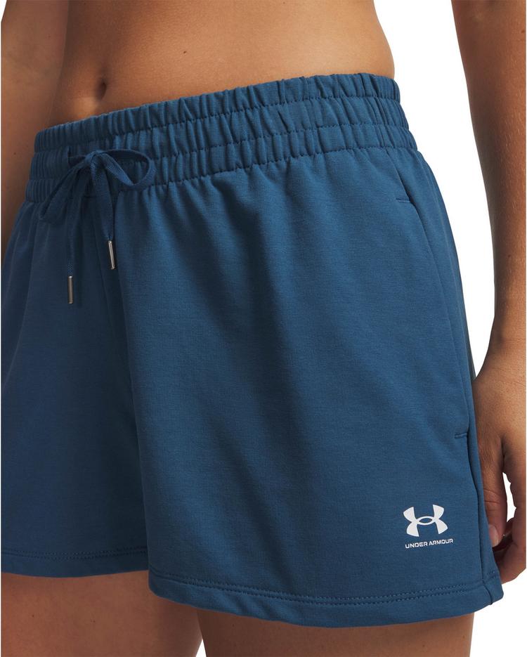 Under Armour Under Armour TERRY Funktionsshorts Damen - wham blue - 3 | SportScheck
