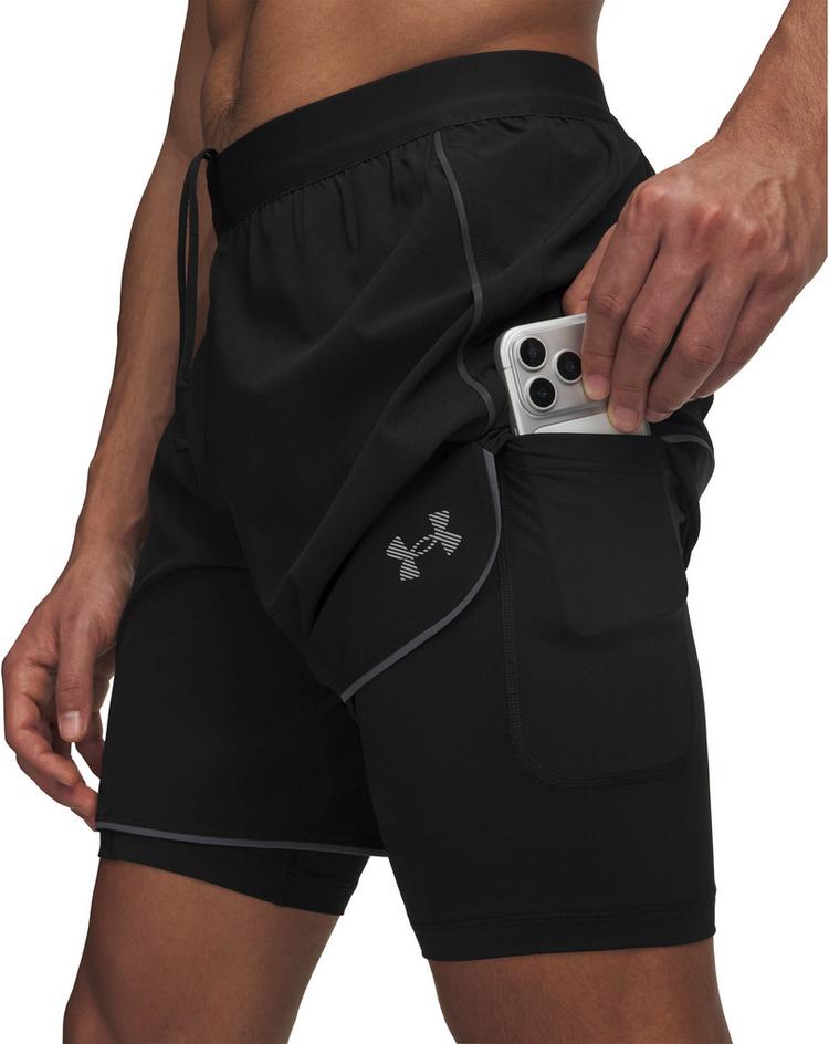 Under Armour Under Armour VELOCITI PRO 2-IN-1 Laufshorts Herren - ultimate black - 3 | SportScheck