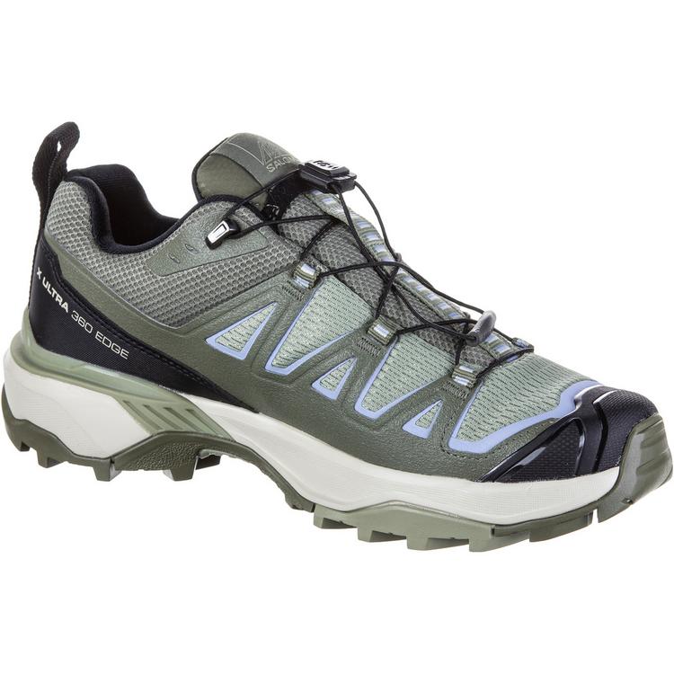Salomon Salomon X ULTRA 360 EDGE Wanderschuhe Damen - tea-deep lichen green-brunnera blue - 0 | SportScheck