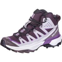 Salomon x ULTRA 360 EDGE MID Wanderschuhe Damen - huckleberry-silver cloud-concord grape