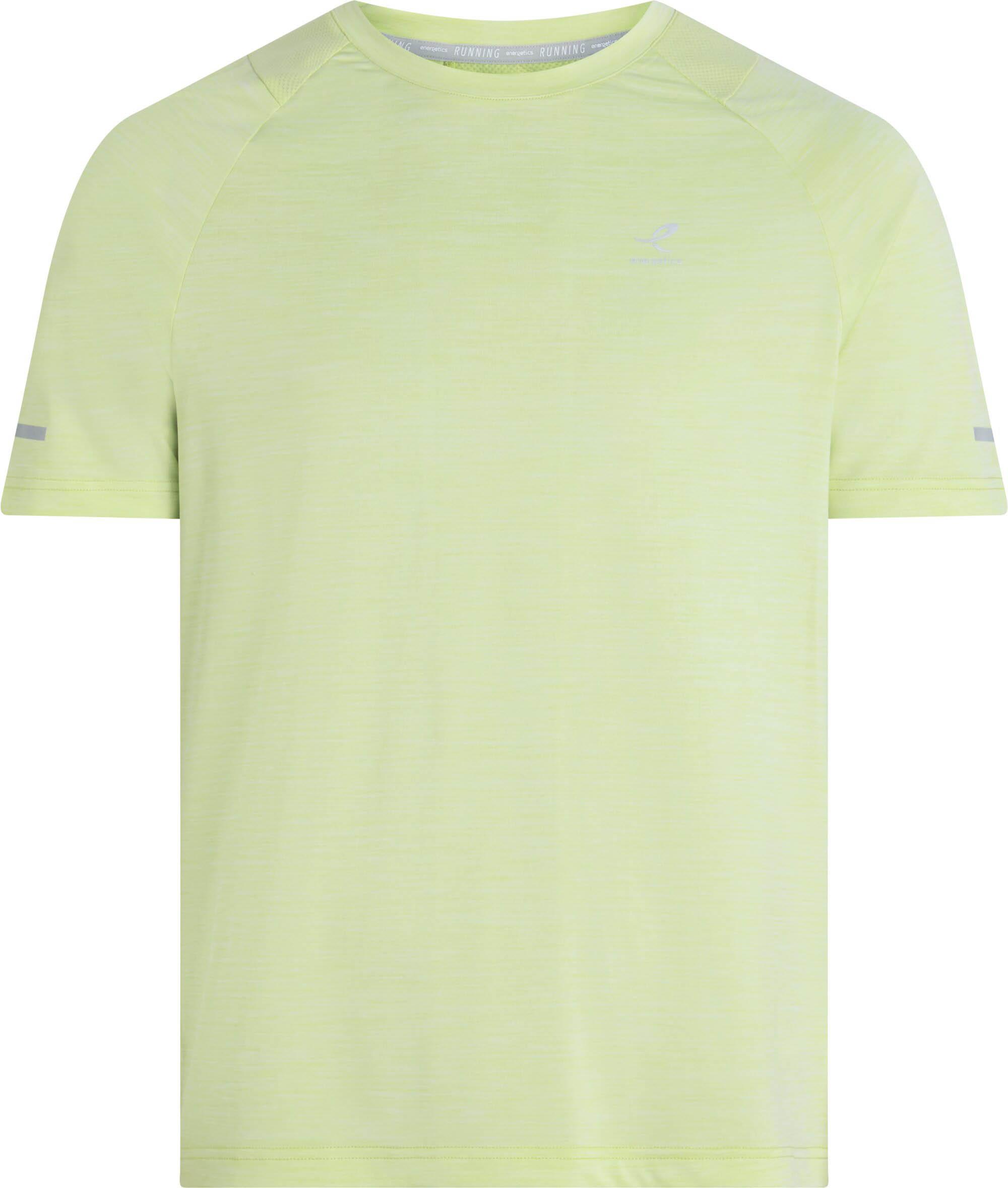 Energetics Funktionsshirt Rundhalsausschnitt Mesh Polyester Gelb