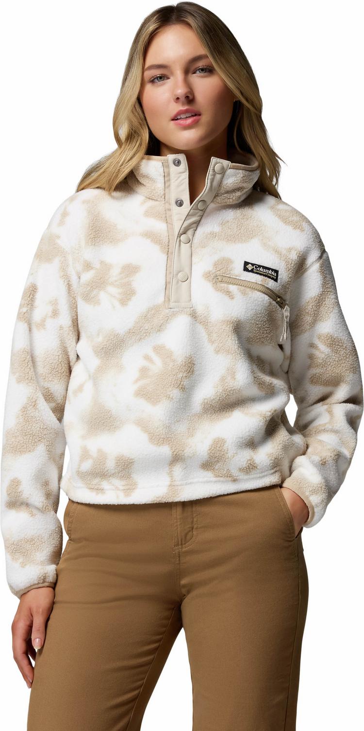 Columbia Columbia Helvetia II Fleeceshirt Damen - sea salt-sprayflower - 0 | SportScheck