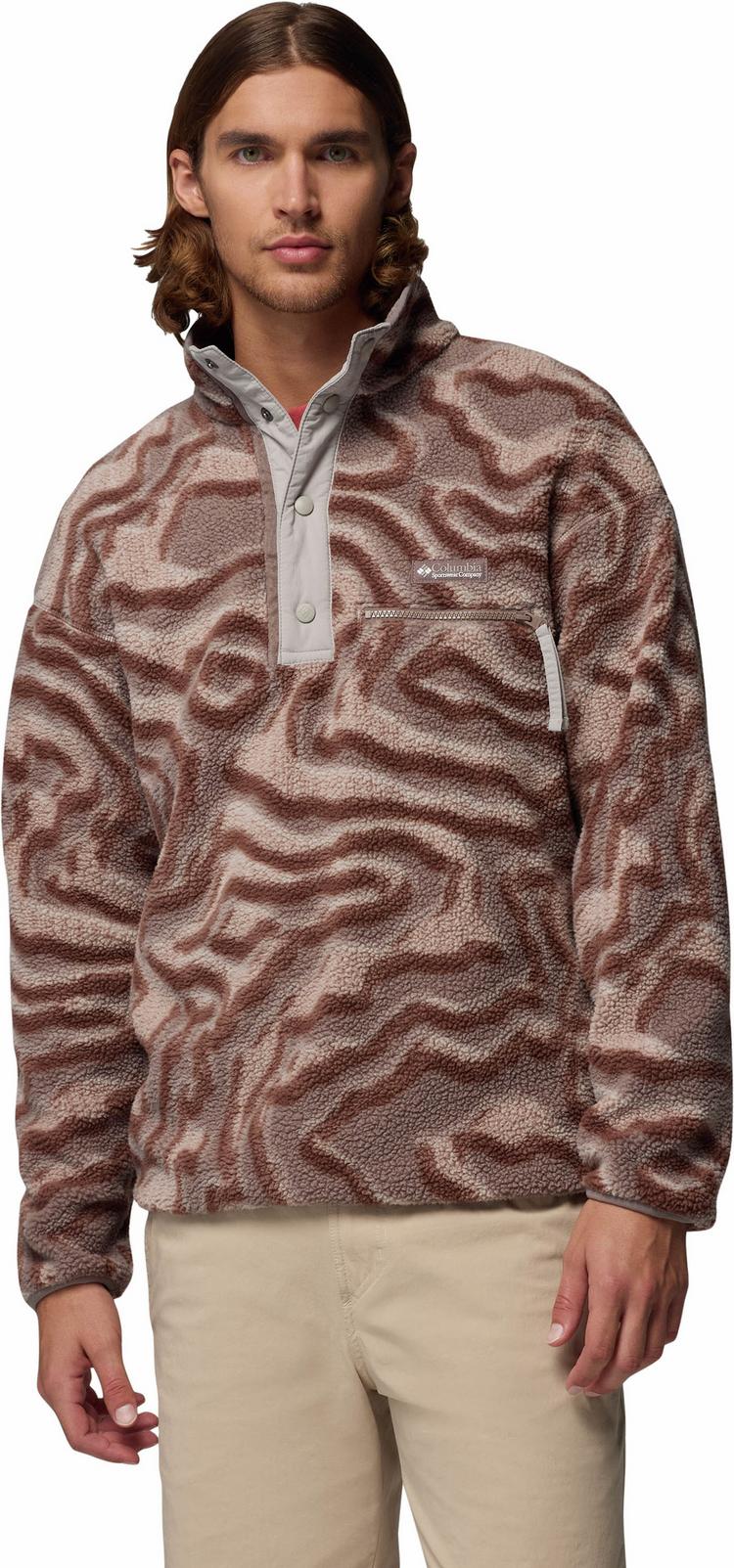 Columbia Columbia Helvetia II Fleeceshirt Herren - iron-topoglitch - 0 | SportScheck