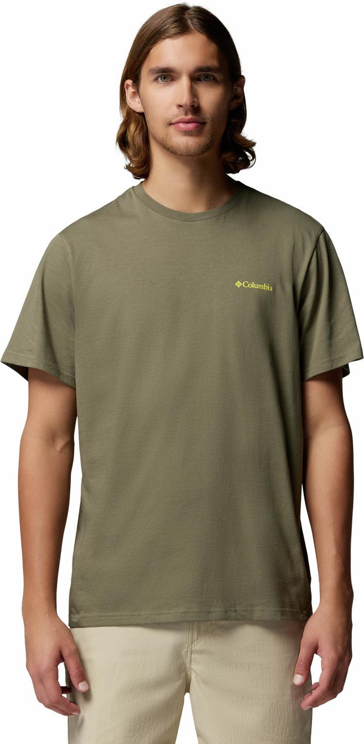 Columbia Columbia CSC T-Shirt Herren - stone green-shining sandscape - 0 | SportScheck
