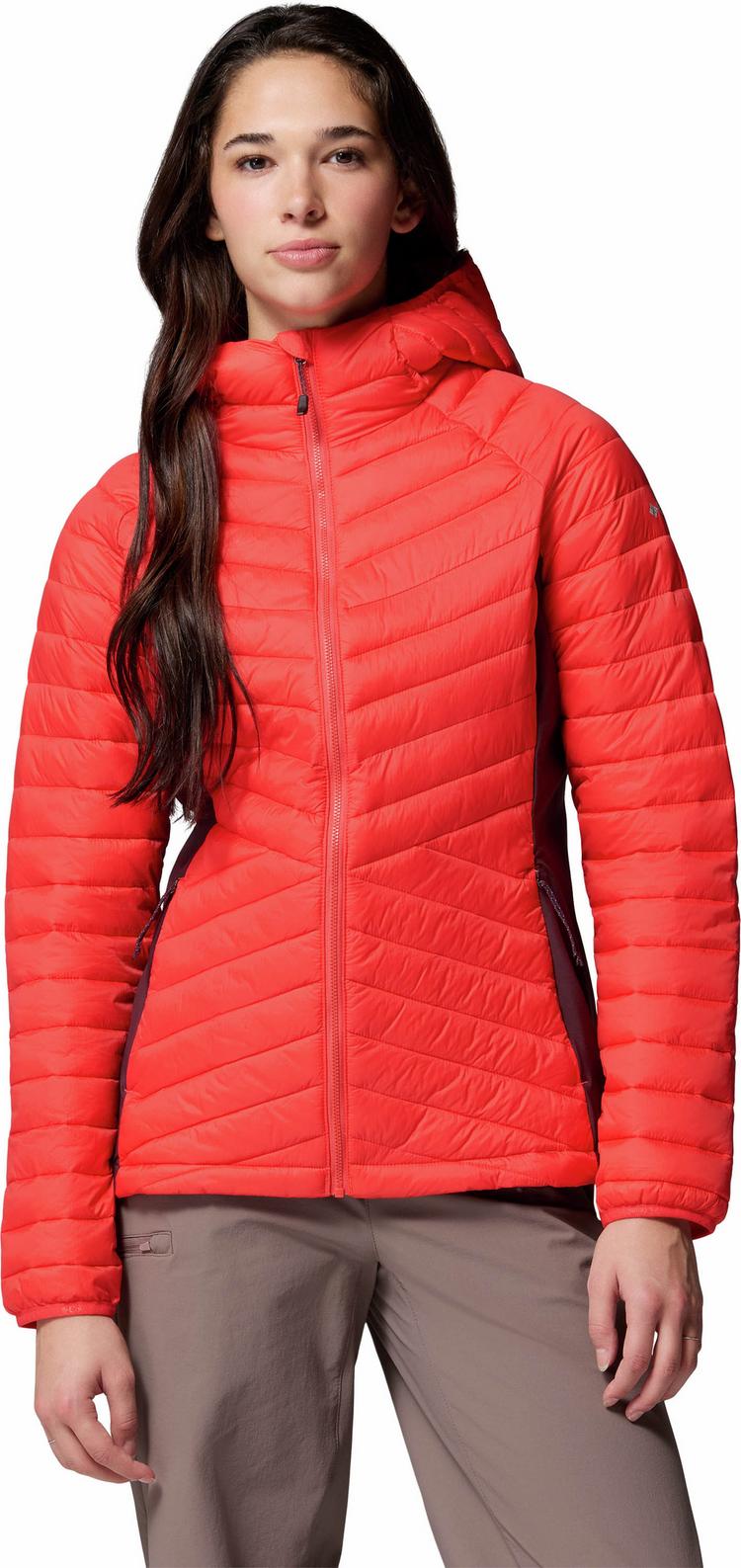 Columbia Columbia Powder Pass III Steppjacke Damen - poppy red-moonvista - 0 | SportScheck