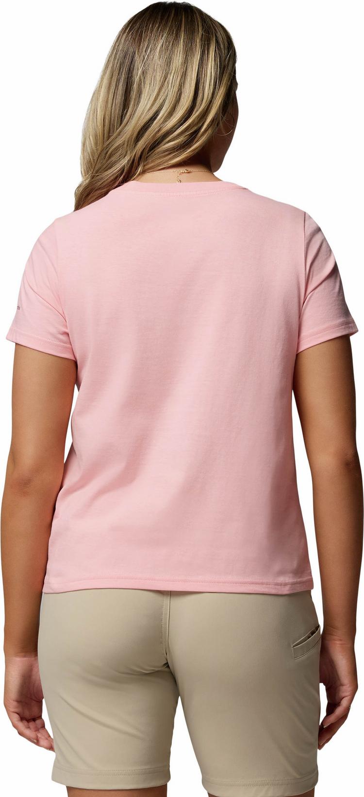 Columbia Columbia Rolling Bend T-Shirt Damen - pink sand-stacked gem mini - 1 | SportScheck