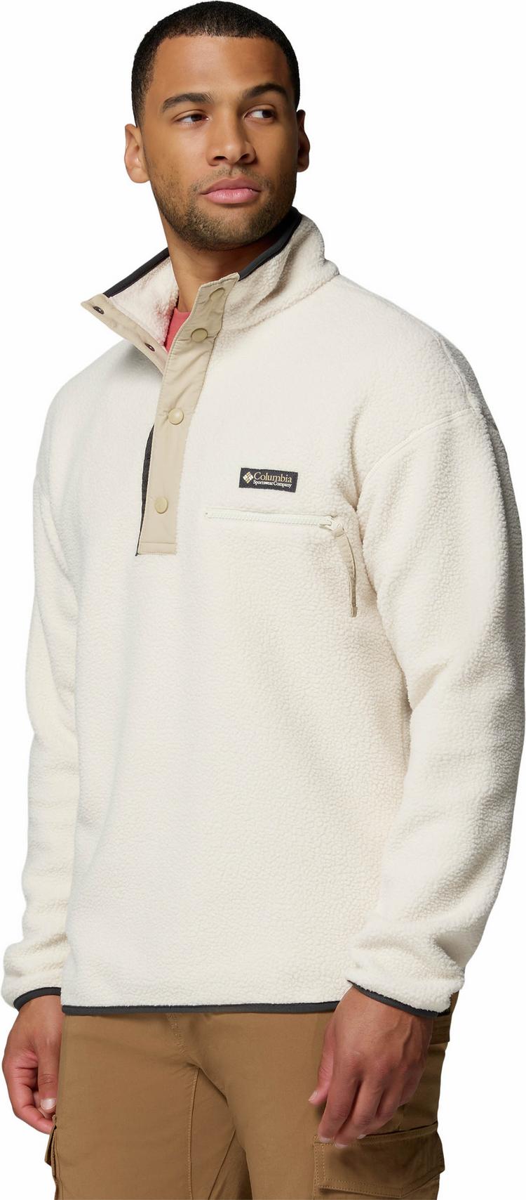 Columbia Columbia Helvetia II Fleeceshirt Herren - chalk - 7 | SportScheck
