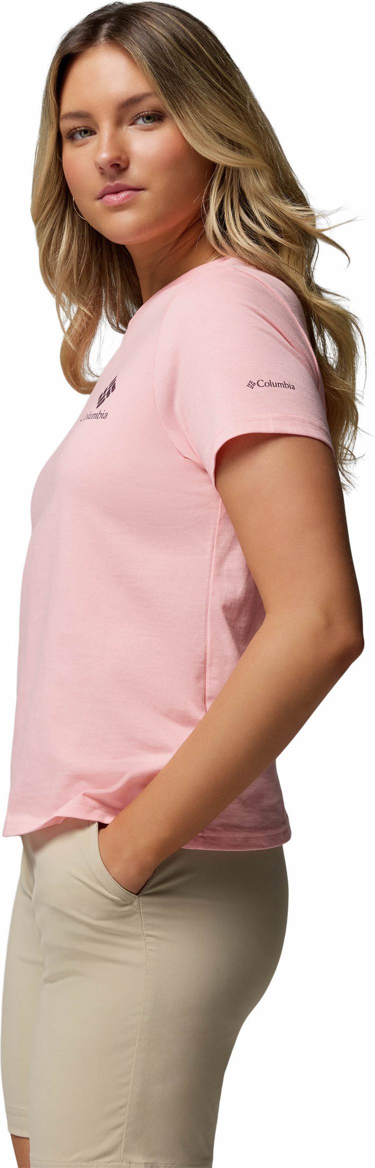 Columbia Columbia Rolling Bend T-Shirt Damen - pink sand-stacked gem mini - 2 | SportScheck