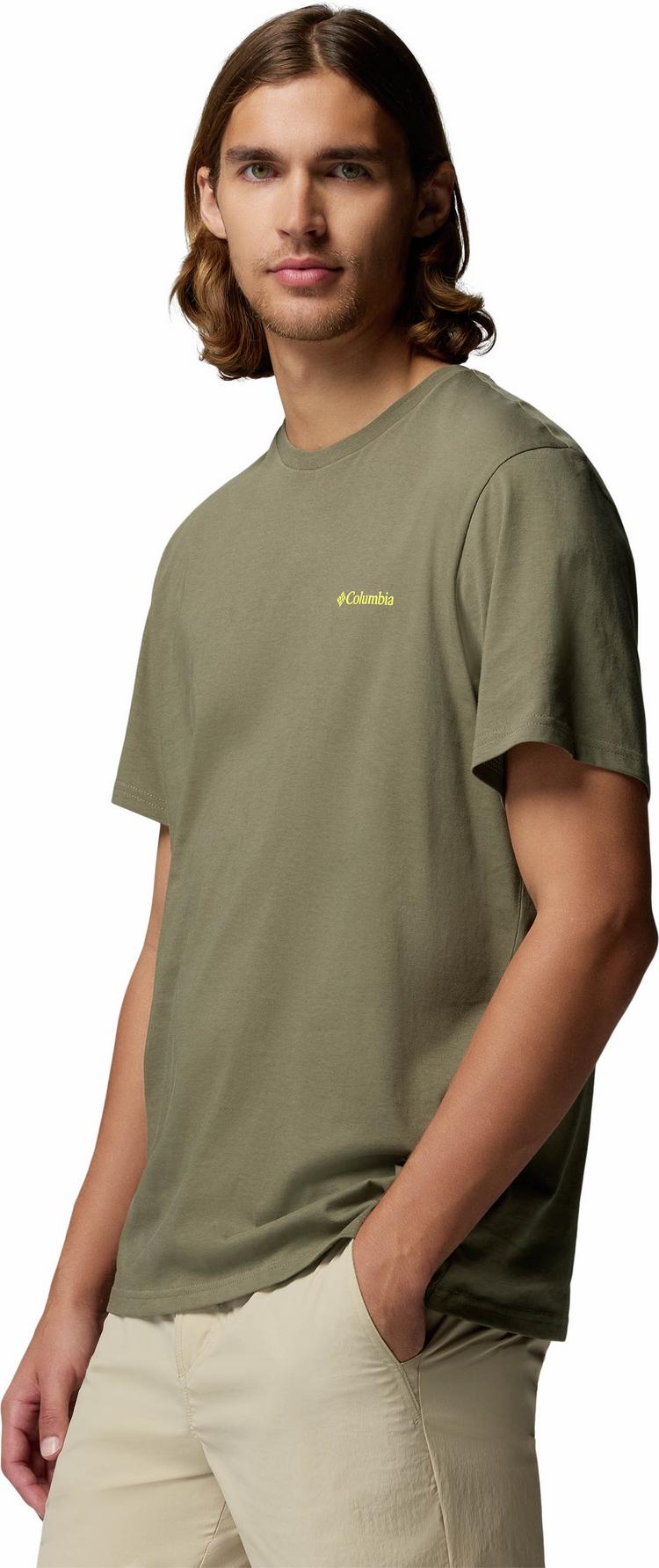 Columbia Columbia CSC T-Shirt Herren - stone green-shining sandscape - 2 | SportScheck