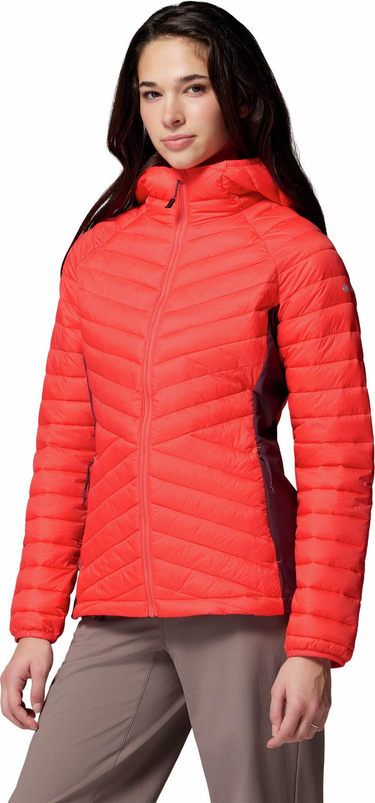Columbia Columbia Powder Pass III Steppjacke Damen - poppy red-moonvista - 2 | SportScheck