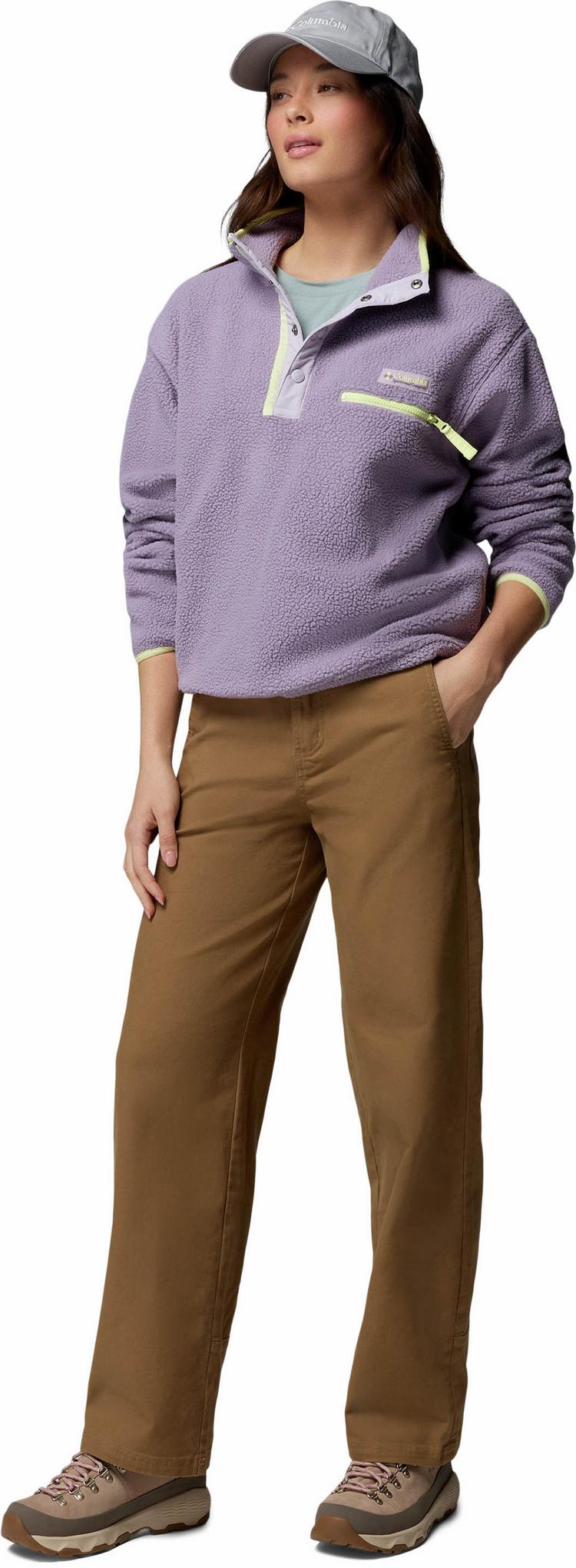 Columbia Columbia Helvetia II Fleeceshirt Damen - shale purple-lavender pearl-citron haz - 3 | SportScheck