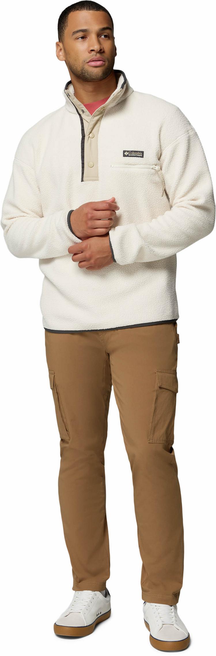 Columbia Columbia Helvetia II Fleeceshirt Herren - chalk - 8 | SportScheck