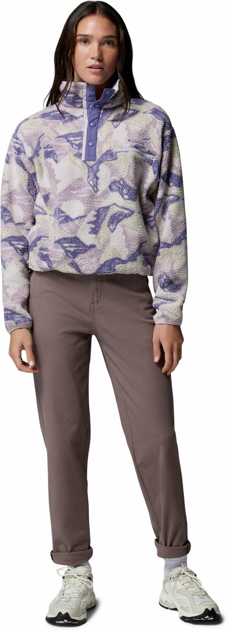 Columbia Columbia Helvetia II Fleeceshirt Damen - lavender pearl-sunscape - 3 | SportScheck