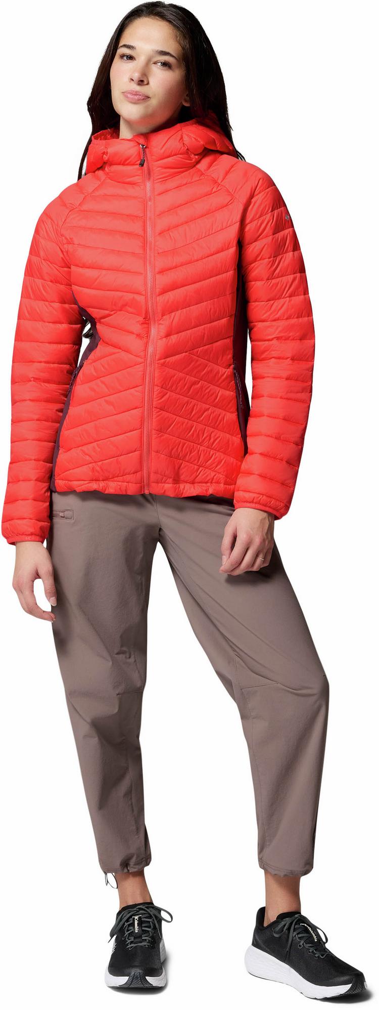 Columbia Columbia Powder Pass III Steppjacke Damen - poppy red-moonvista - 3 | SportScheck
