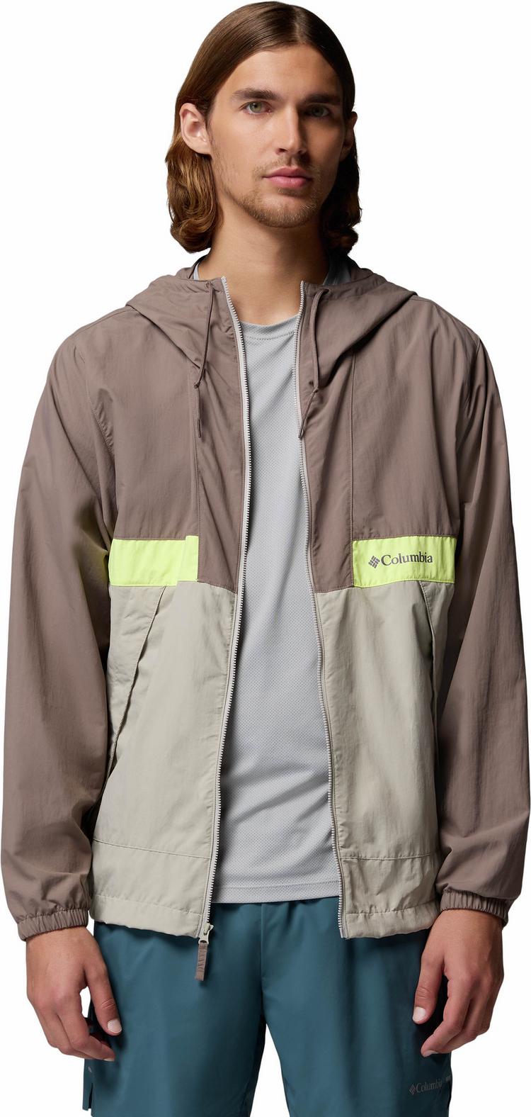 Columbia Columbia Spire Valley Kapuzenjacke Herren - iron-flint grey-neon light - 4 | SportScheck