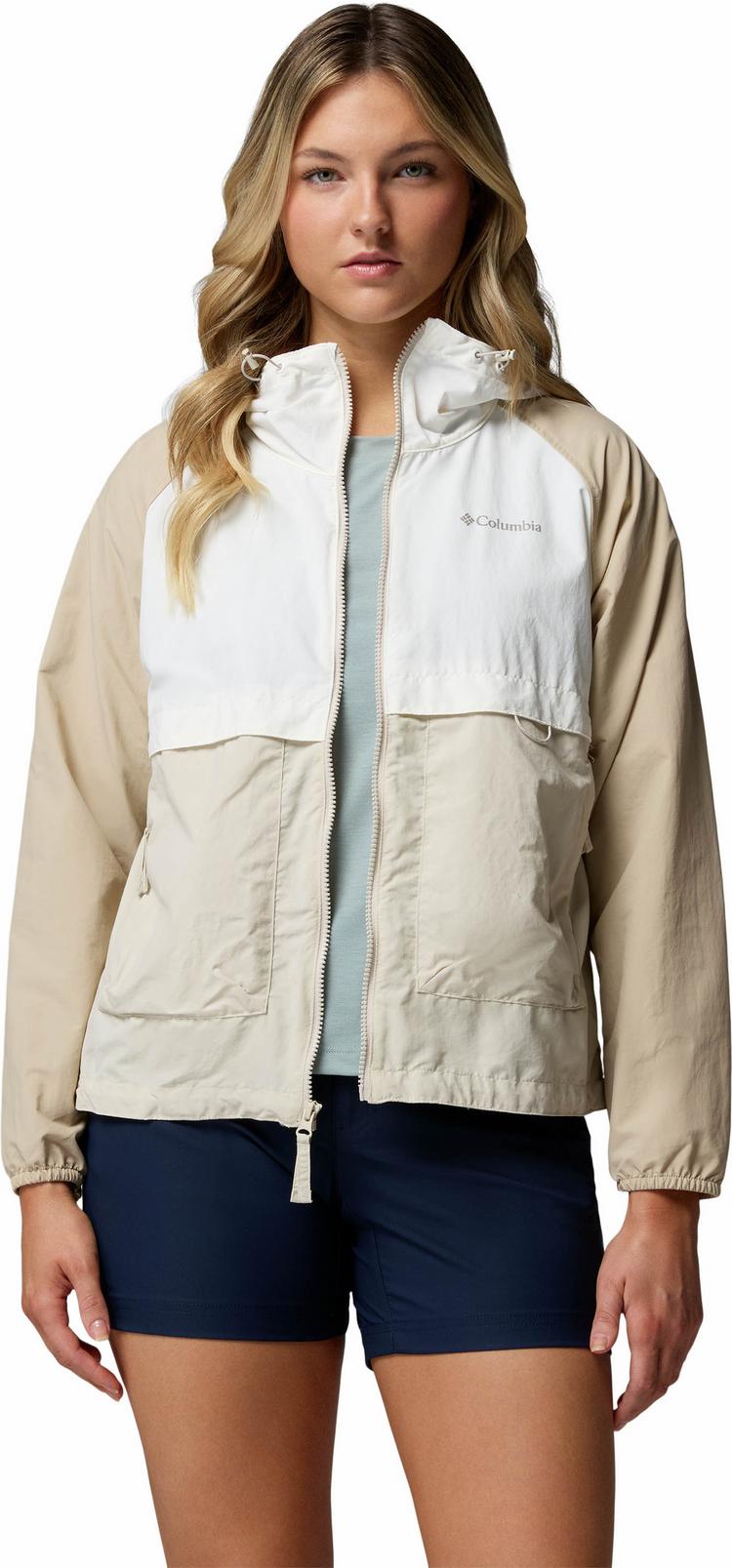 Columbia Columbia Spire Valley Windbreaker Damen - dark stone-sea salt-ancient fossil - 4 | SportScheck