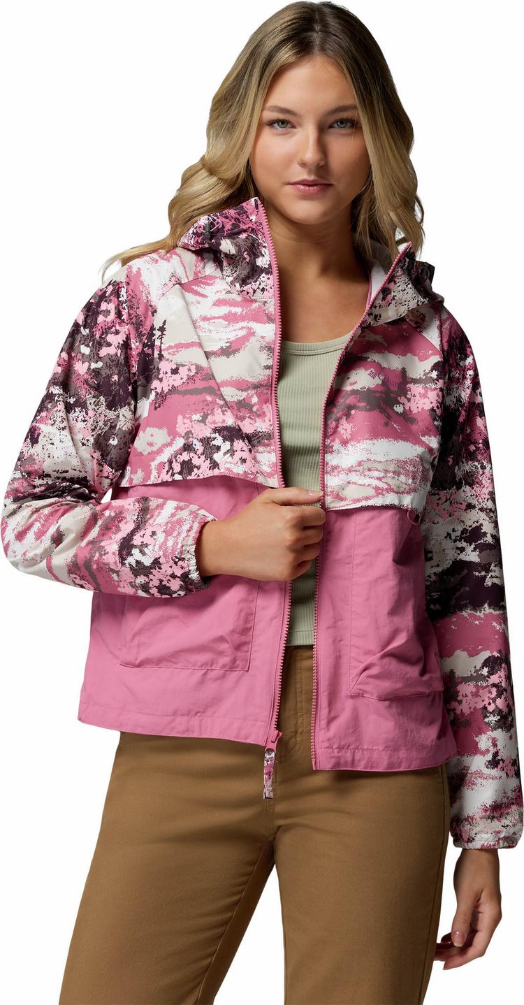 Columbia Columbia Spire Valley Windbreaker Damen - rosette fieldaze print-rosette - 4 | SportScheck