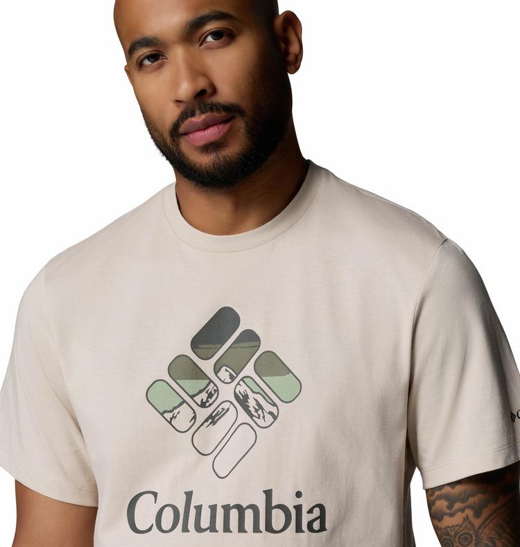 Columbia Columbia CSC T-Shirt Herren - dark stone-heavenly stacked gem - 4 | SportScheck