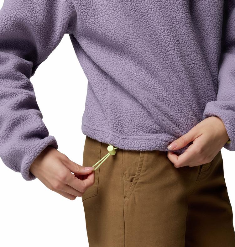 Columbia Columbia Helvetia II Fleeceshirt Damen - shale purple-lavender pearl-citron haz - 5 | SportScheck