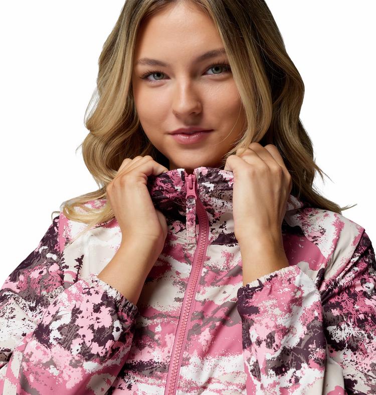 Columbia Columbia Spire Valley Windbreaker Damen - rosette fieldaze print-rosette - 5 | SportScheck