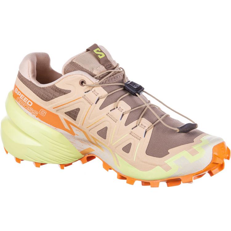 Salomon Salomon SPEEDCROSS 6 Laufschuhe Damen - burro-sunnylime-almondcream - 0 | SportScheck