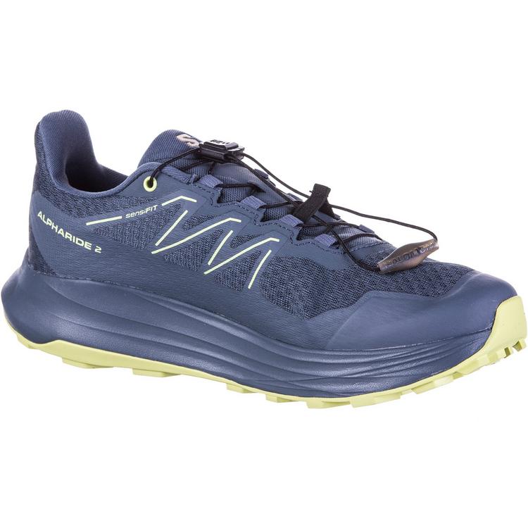 Salomon Salomon ALPHARIDE 2 GTX Laufschuhe Damen - darkslate-stormyweather-sunnylime - 0 | SportScheck
