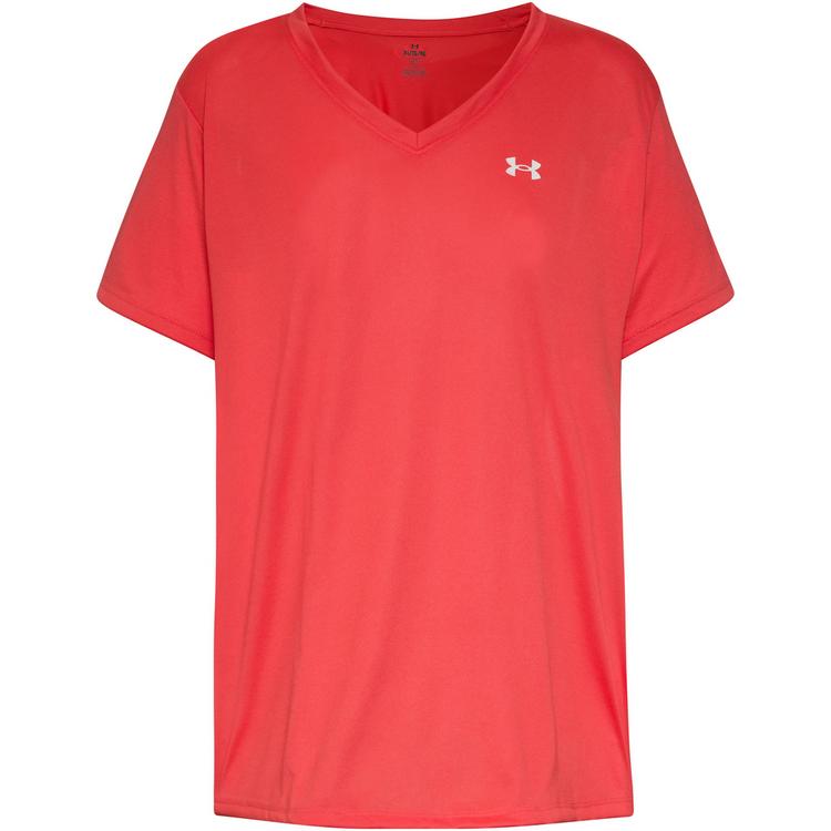 Under Armour Under Armour TECH Funktionsshirt Damen - venom red - 0 | SportScheck