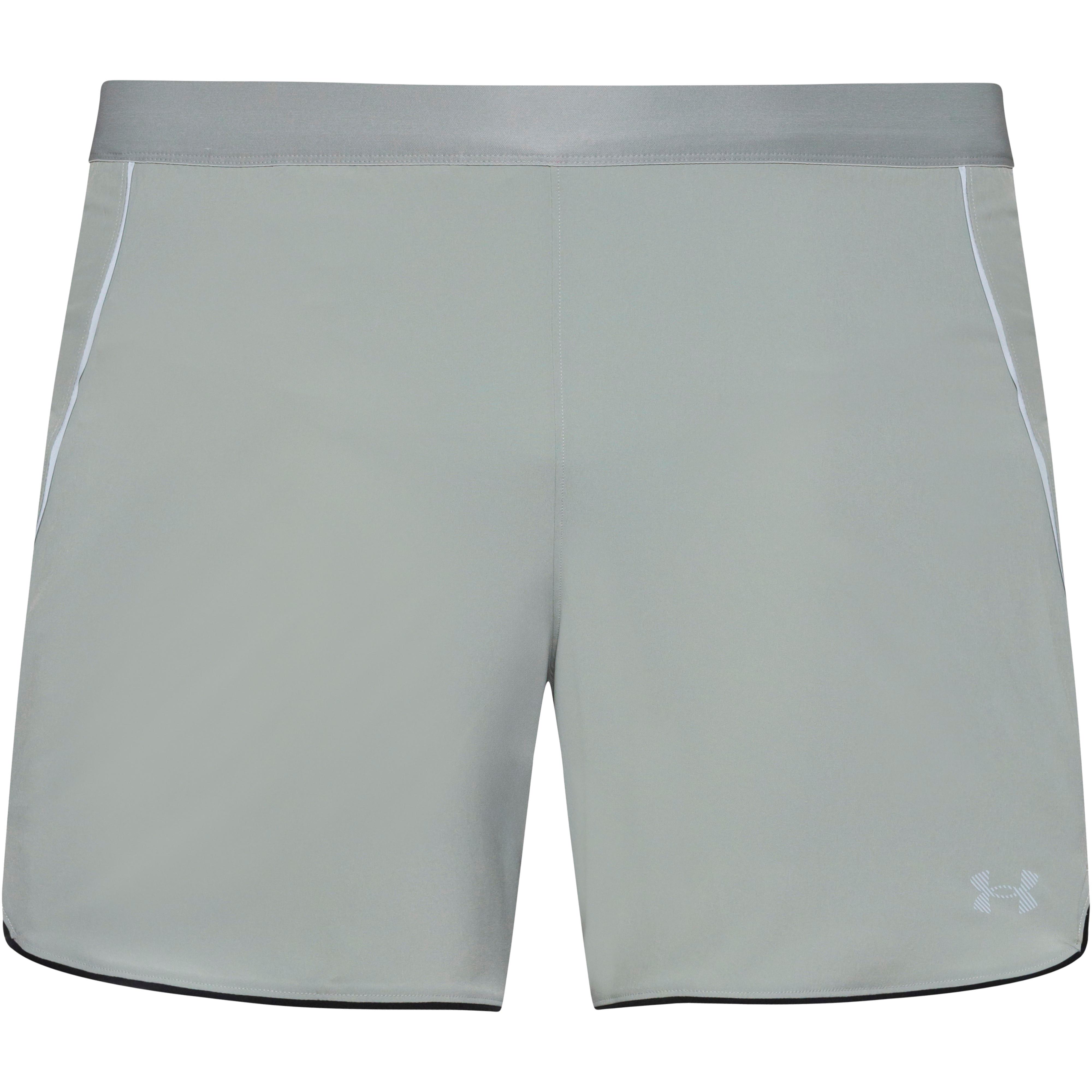 Under Armour Laufshorts Elastikbund Rückentasche Polyester-Elastan Rot