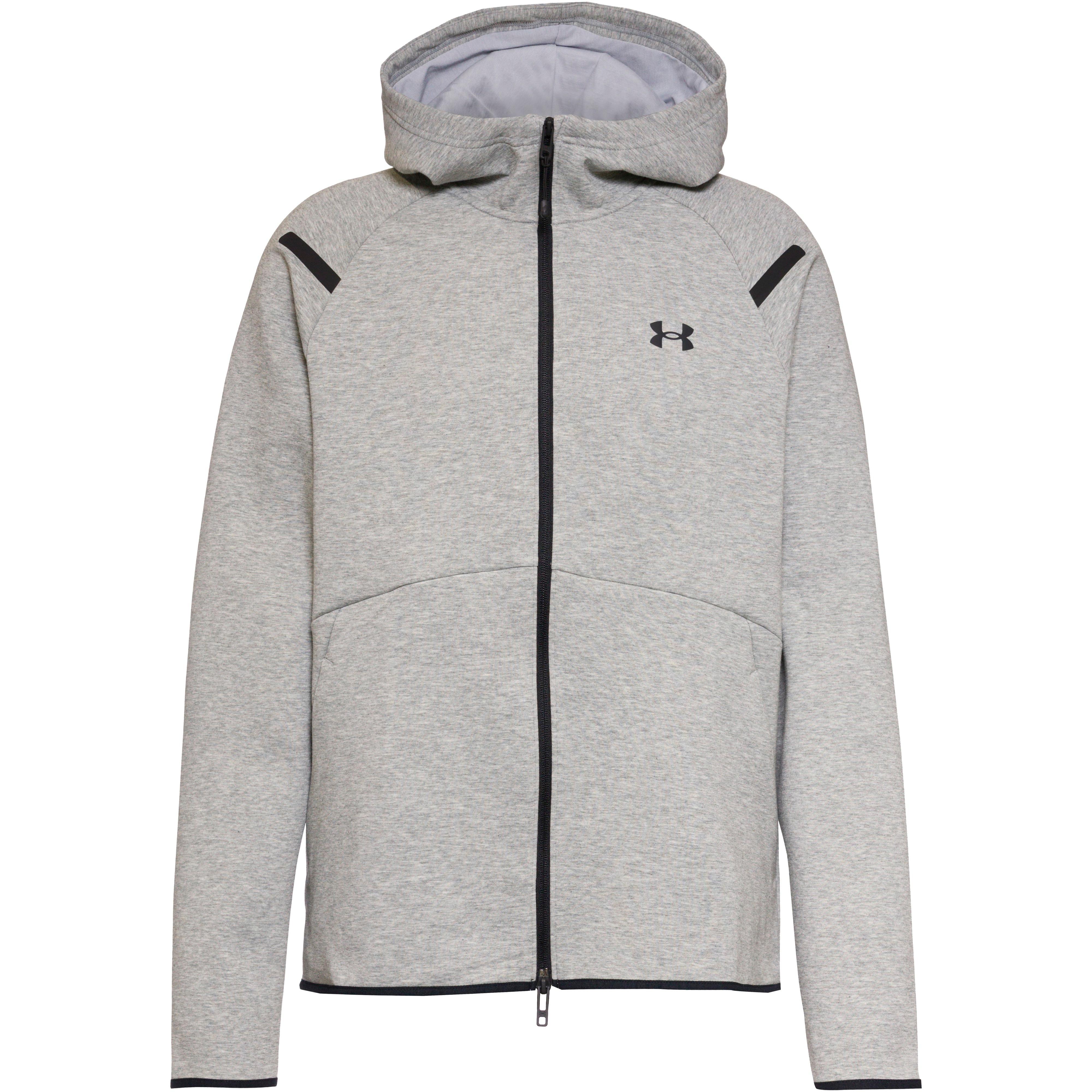 Under Armour Kapuzenjacke Unstoppable Baumwollmix Petrol