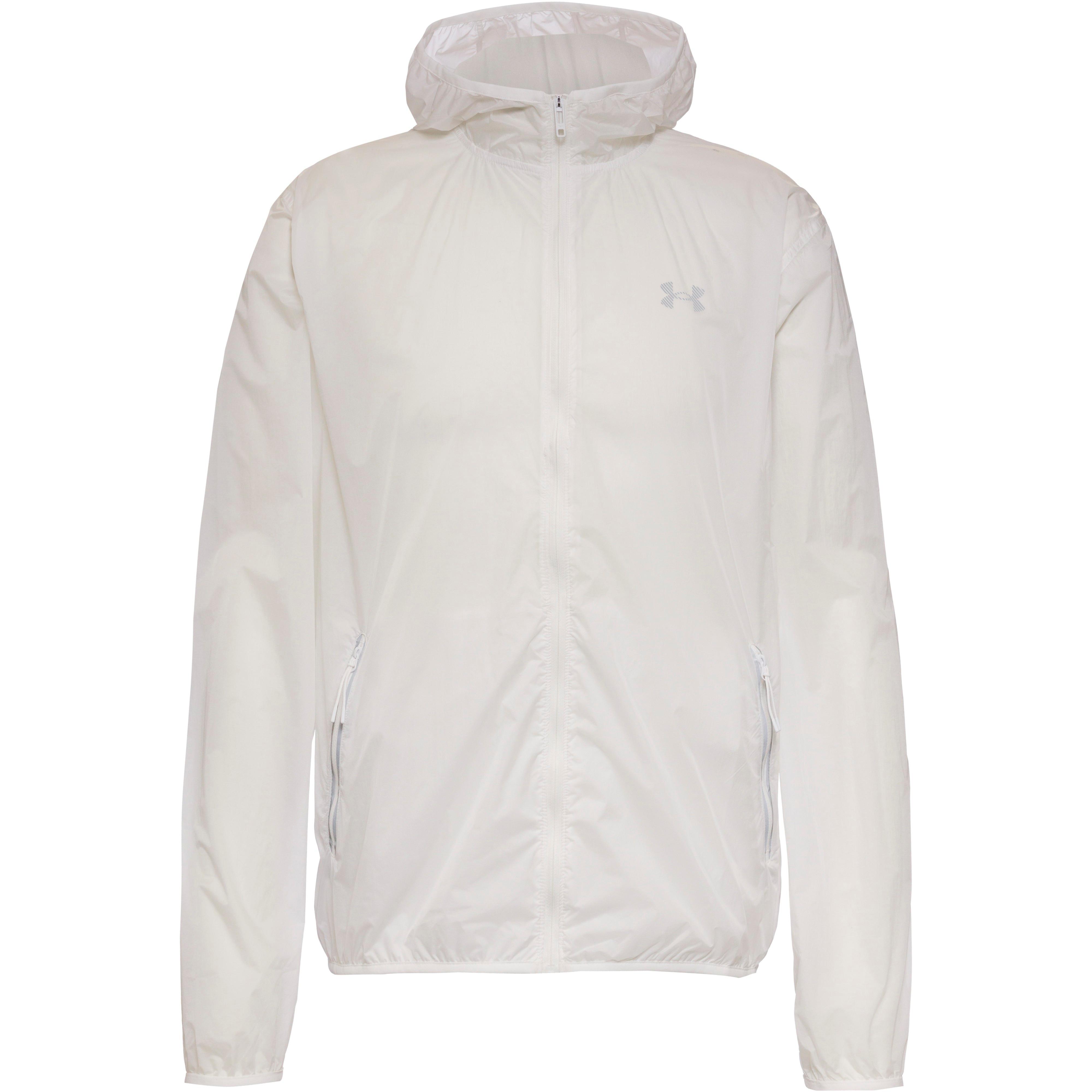 Under Armour Laufjacke Ripstop Nylon Weiß