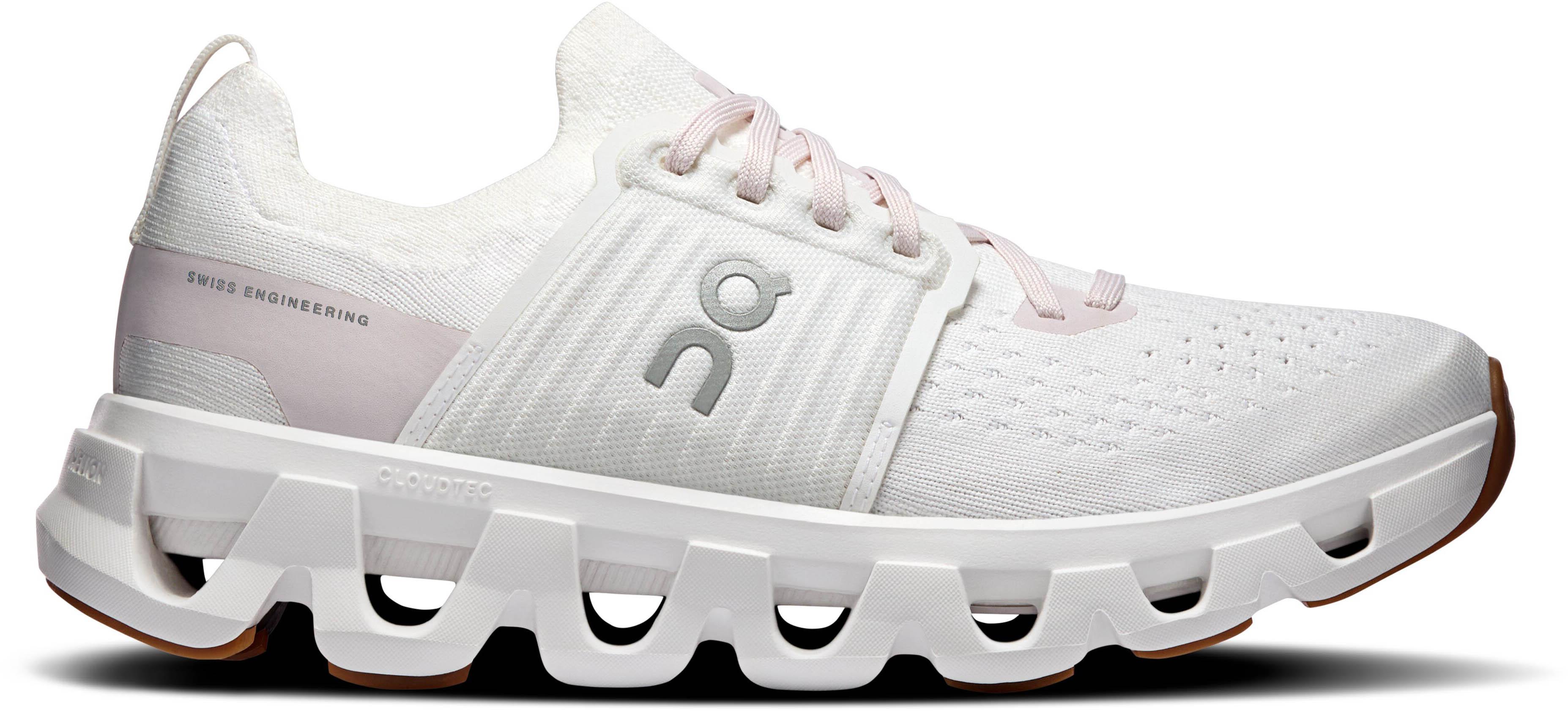 On Laufschuhe Cloudswift 4 Polyester-Gummisohle Weiss