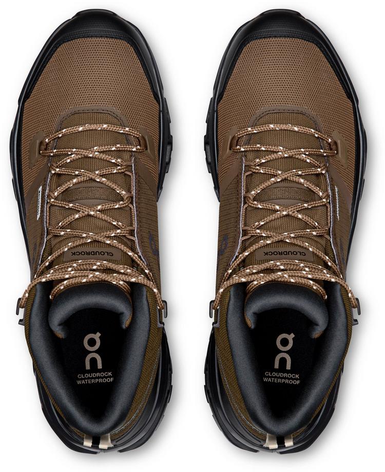 On On Cloudrock Mid WP Wanderschuhe Herren - earth-black - 0 | SportScheck