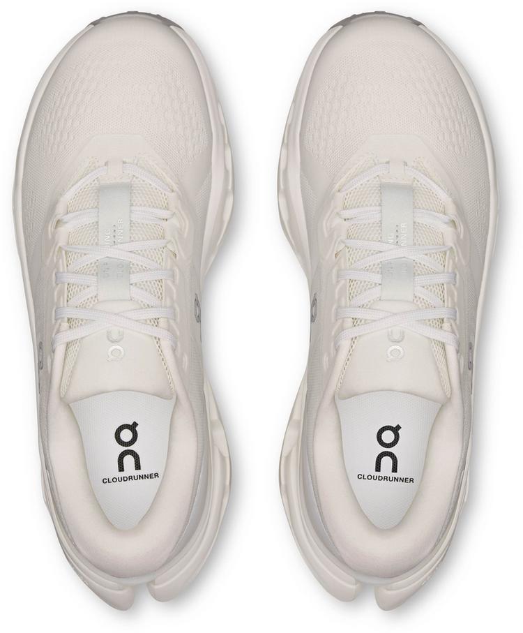 On On Cloudrunner 3 Wide Laufschuhe Damen - white-ivory - 0 | SportScheck